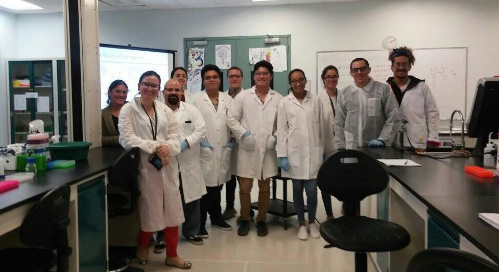 Curso Aplicación del PCR para detectar contaminación bacteriana - Dra. Ceidy Torres, Srta. Janmarys Torres (Técnica de laboratorio) - 29/septiembre/2019