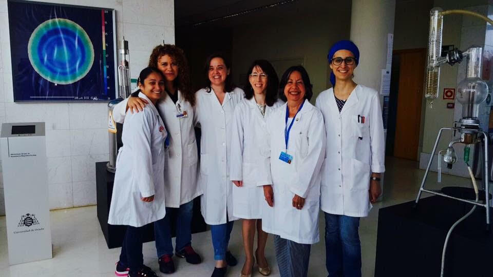Dirigido por la Dra. Margarita Rodríguez - estudiantes Biotecnología y Química - Oviedo - 2016